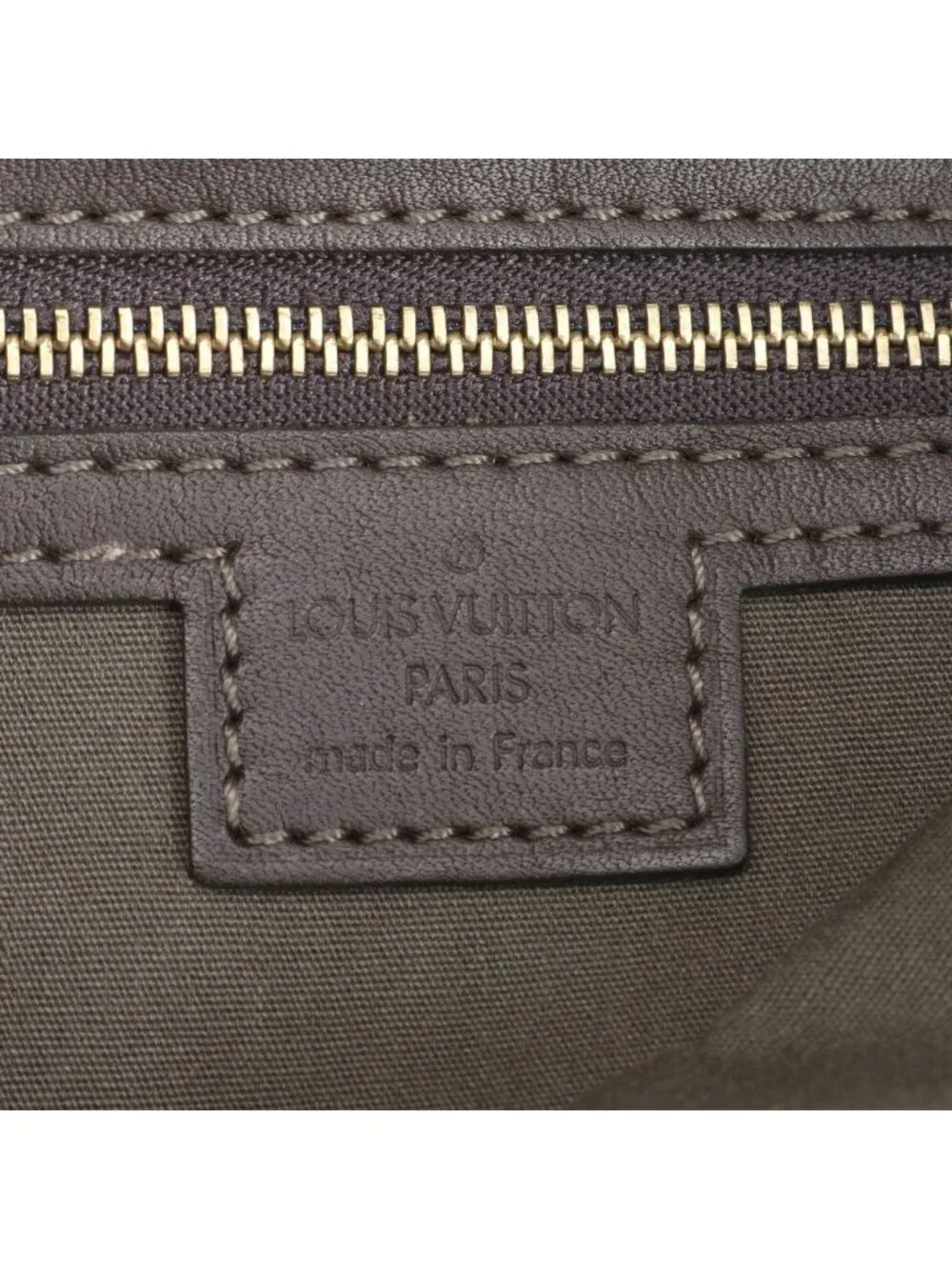 Louis Vuitton Monogram Mini Francois Khaki 2-Way Shoulder Bag Tote